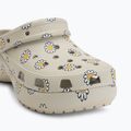Women's slides Crocs Classic Platform Floral meteor 8