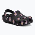 Children's slides Crocs Classic Flower black 2