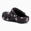 Children's slides Crocs Classic Flower 212671 black 4