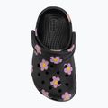 Children's slides Crocs Classic Flower 212671 black 6