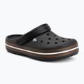 Slides Crocs Crocband Gum black
