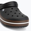 Slides Crocs Crocband Gum black 8