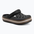 Children's slides Crocs Crocband Gum black