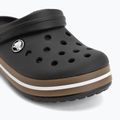 Children's slides Crocs Crocband Gum black 8