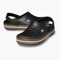 Children's slides Crocs Crocband Gum black 6