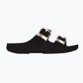 Women's slides Crocs Saturday Metallic Buckle black 8