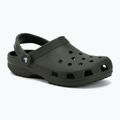 Slides Crocs Classic army green 2