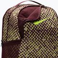 Training backpack Nike Brasilia 9.5 24 l burgundy crush/black/volt 5