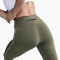 Women's leggings Nike One High-Waisted medium olive/white 4