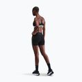 Women's shorts Nike One Dri-Fit Biker 5" black/white 3