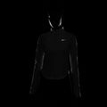Women's running sweatshirt Nike Tempo Swoosh Run Dri-Fit 1/4-Zip white/black 6