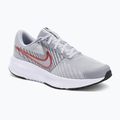 Men's running shoes Nike Run Defy wolf grey / bright crimson / black / white