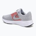 Men's running shoes Nike Run Defy wolf grey / bright crimson / black / white 3