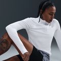 Women's running sweatshirt Nike Tempo Dri-Fit 1/4 Zip white 5