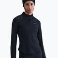 Women's running long sleeve Nike Tempo Swoosh Run Dri-Fit 1/4-Zip black/white