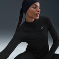 Women's running sweatshirt Nike Tempo Swoosh Run Dri-Fit 1/4-Zip black/white 4