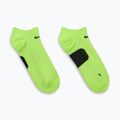 Socks Nike Running Midweight No-Show volt/black/black 3