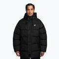 Men's down jacket Nike Sportswear Club black/white