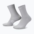 Socks Nike Running Midweight Crew light smoke grey/pure platinum/white