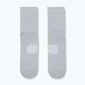Socks Nike Running Midweight Crew light smoke grey/pure platinum/white 3