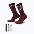 Socks Nike Everyday Plus Crew 3 pairs multi-color/904 3
