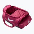 Training bag Nike Brasilia 9.5 Duffle 25 l sweet beet/black/white 8