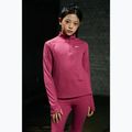 Children's training longsleeve Nike Dri-Fit 1/4 Zip sweet beet/white 11