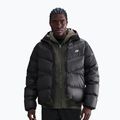 Men's down jacket Nike Windrunner black/black/white