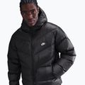 Men's down jacket Nike Windrunner black/black/white 4