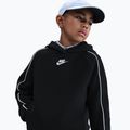 Children's tracksuit Nike Sportswear Club Fleece Hooded black/black/white/white 3