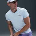 Men's Nike Court Dri-Fit Victory tennis shirt celestine blue / black 7