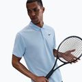 Men's tennis shirt Nike Court Dri-Fit Polo Solid celestine blue / black 5