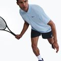 Men's tennis shirt Nike Court Dri-Fit Polo Solid celestine blue / black 6