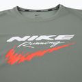 Men's running top Nike Miler Dri-Fit UV smoke grey 8