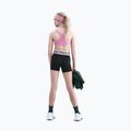 Nike Pro children's shorts black/med soft pink/white 3