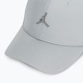 Baseball cap Nike Jordan Rise Structured Metal Jumpman light smoke grey/R511 3