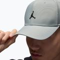 Baseball cap  Jordan Rise Structured Metal Jumpman light smoke grey/R511 10