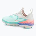 Men's football boots Nike United Phantom 6 Low Academy Jr FG/MG pistachio frost/hyper orange 3