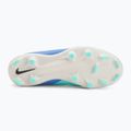 Children's football boots Nike United Phantom 6 High Academy Jr FG/MG pistachio frost/hyper orange 4