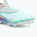 Children's football boots Nike United Phantom 6 High Academy Jr FG/MG pistachio frost/hyper orange 7