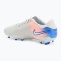 Men's football boots Nike United Tiempo Legend 10 Academy FG/MG vast grey/racer blue 3