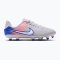 Children's football boots Nike United Tiempo Legend 10 Academy Jr FG/MG vast grey/racer blue