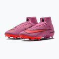 Men's football boots Nike Mercurial Superfly 10 Elite FG magic flamingo/black/total crimson 3