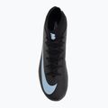 Men's football boots Nike Mercurial Superfly 10 Academy AG black/ice blue 5