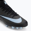 Men's football boots Nike Mercurial Superfly 10 Academy AG black/ice blue 7