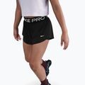 Children's shorts Nike Pro Dri-Fit 2in1 black/black/white 4