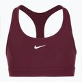 Children's training bra Nike Swoosh bordeaux/white 6