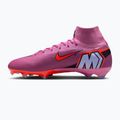 Children's football boots Nike Mercurial Superfly 10 Academy LV8 FG/MG university red/dark obsidian 2
