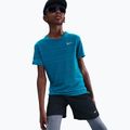 Children's training T-shirt Nike Dri-Fit Miler green abyss/green abyss