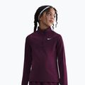 Children's training longsleeve Nike Dri-Fit 1/4 Zip bordeaux/white